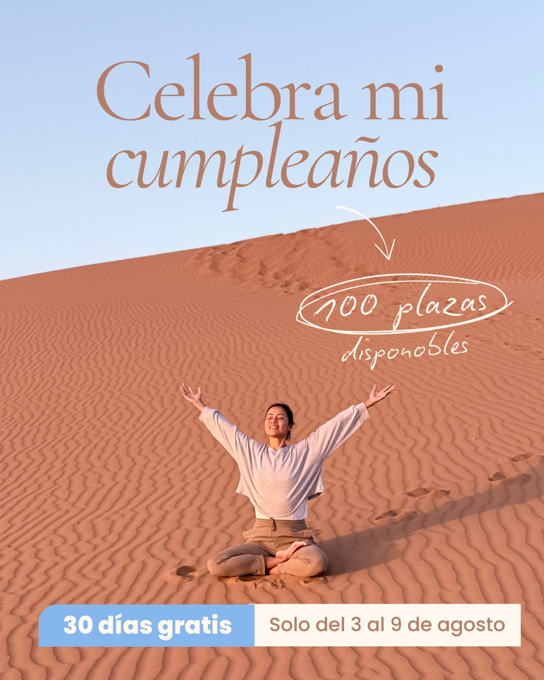 Cumpleaños de Xuan · 30 días gratis en XLYStudio